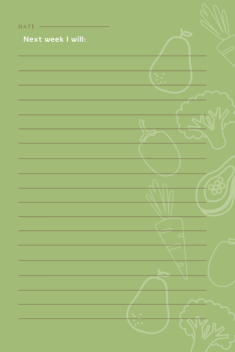 Food for the Soul Meal Planner Journal