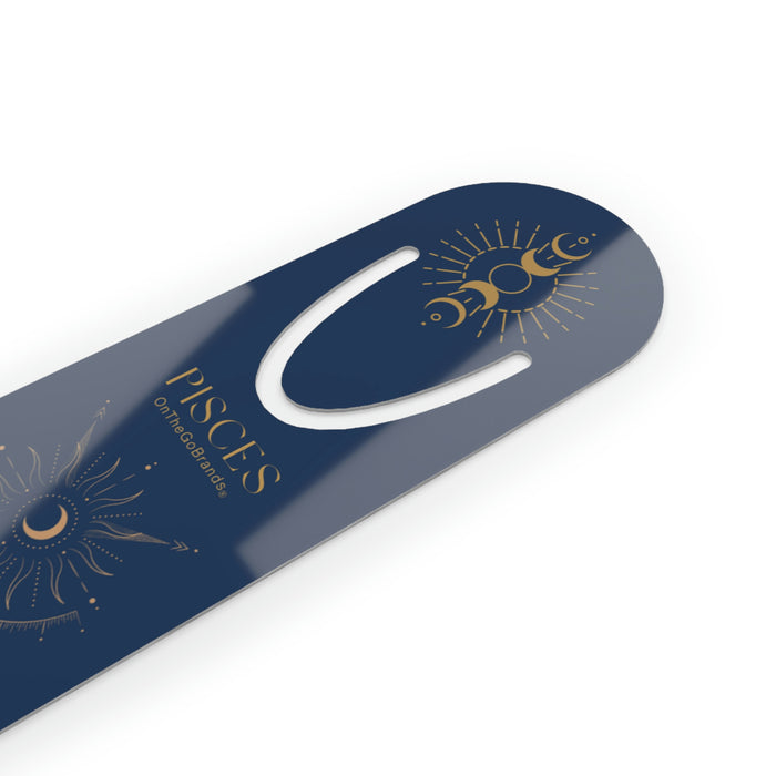 Pisces Moon Bookmark- Lapis Lazuli