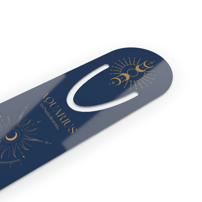 Aquarius Moon Bookmark- Lapis Lazuli