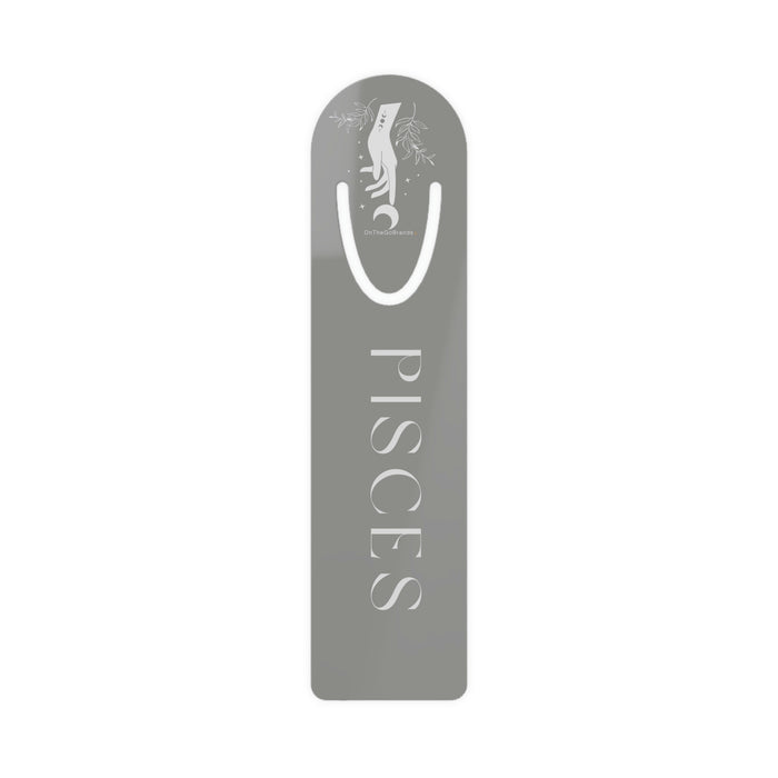Touched By Pisces Moon Bookmark- Moonstone